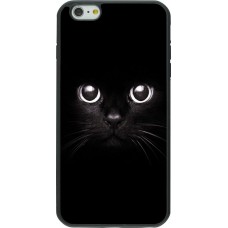 Hülle iPhone 6 Plus / 6s Plus - Silikon schwarz Cat eyes