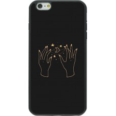 Coque iPhone 6 Plus / 6s Plus - Silicone rigide noir Grey magic hands