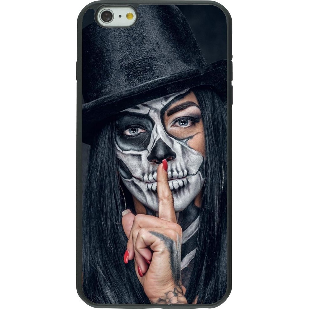 Coque iPhone 6 Plus / 6s Plus - Silicone rigide noir Halloween 18 19