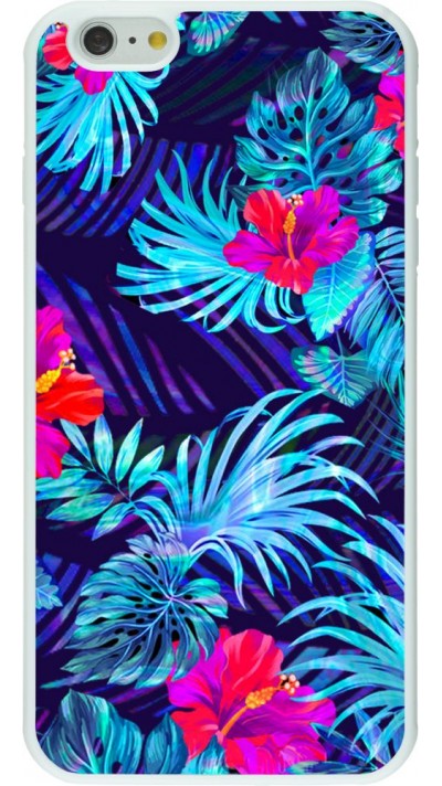 Coque iPhone 6 Plus / 6s Plus - Silicone rigide blanc Blue Forest