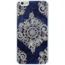 Coque iPhone 6 Plus / 6s Plus - Silicone rigide blanc Cream Flower Moroccan