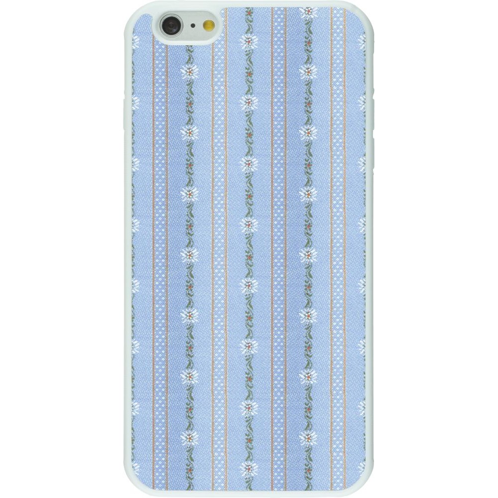 Hülle iPhone 6 Plus / 6s Plus - Silikon - Weiss Edel- Weiss