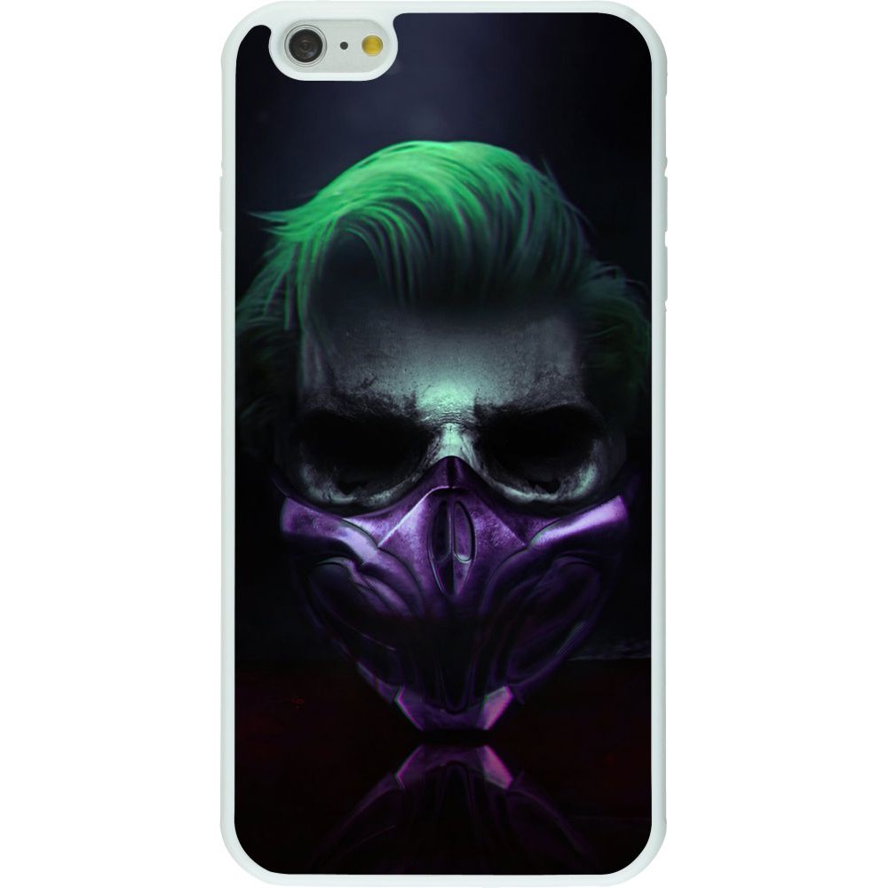 Coque iPhone 6 Plus / 6s Plus - Silicone rigide blanc Halloween 20 21