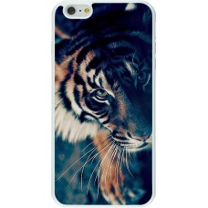 Coque iPhone 6 Plus / 6s Plus - Silicone rigide blanc Incredible Lion