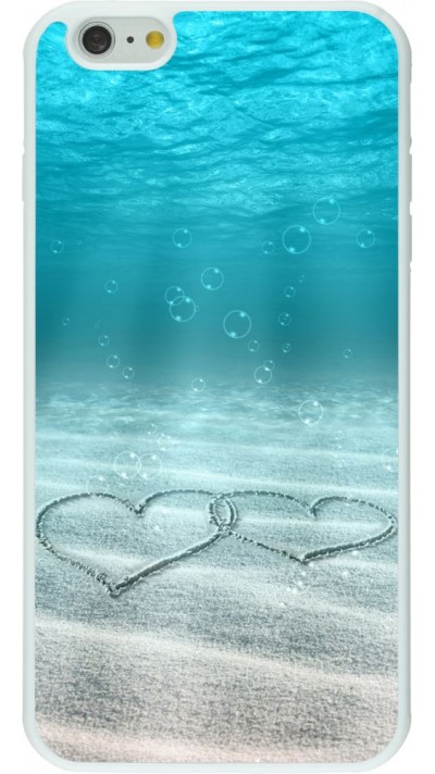 Coque iPhone 6 Plus / 6s Plus - Silicone rigide blanc Summer 18 19