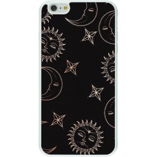 Coque iPhone 6 Plus / 6s Plus - Silicone rigide blanc Suns and Moons