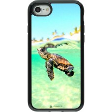 Coque iPhone 7 / 8 / SE (2020, 2022) - Hybrid Armor noir Turtle Underwater