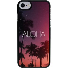 Coque iPhone 7 / 8 / SE (2020, 2022) - Aloha Sunset Palms