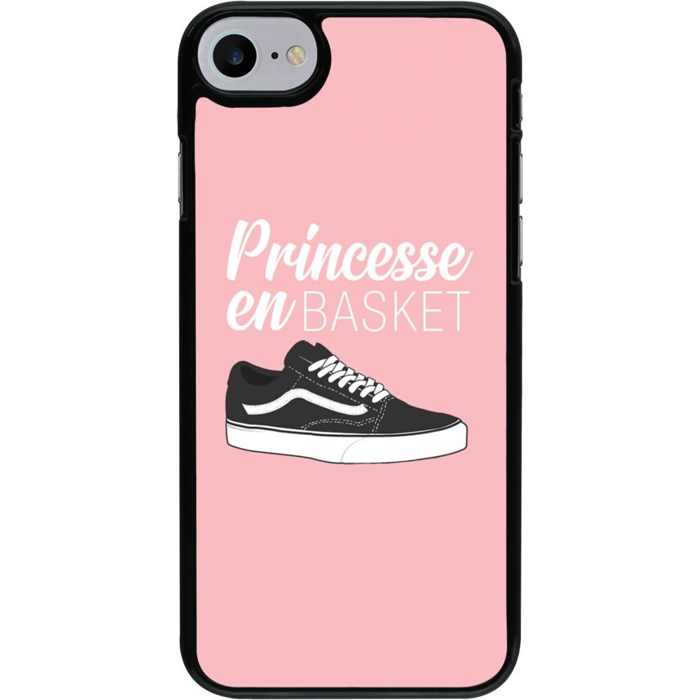 Coque iPhone 7 / 8 / SE (2020, 2022) - princesse en basket