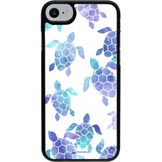 Coque iPhone 7 / 8 / SE (2020, 2022) - Turtles pattern watercolor