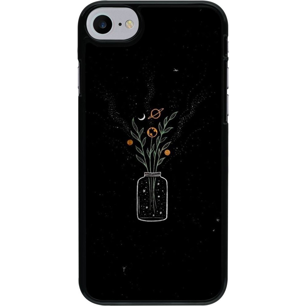 Hülle iPhone 7 / 8 / SE (2020, 2022) - Vase black