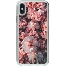 Coque iPhone X / Xs - Gel transparent Beautiful Roses