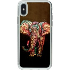Coque iPhone X / Xs - Gel transparent Elephant 02
