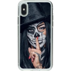 Coque iPhone X / Xs - Gel transparent Halloween 18 19