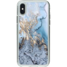 Coque iPhone X / Xs - Gel transparent Marble 04