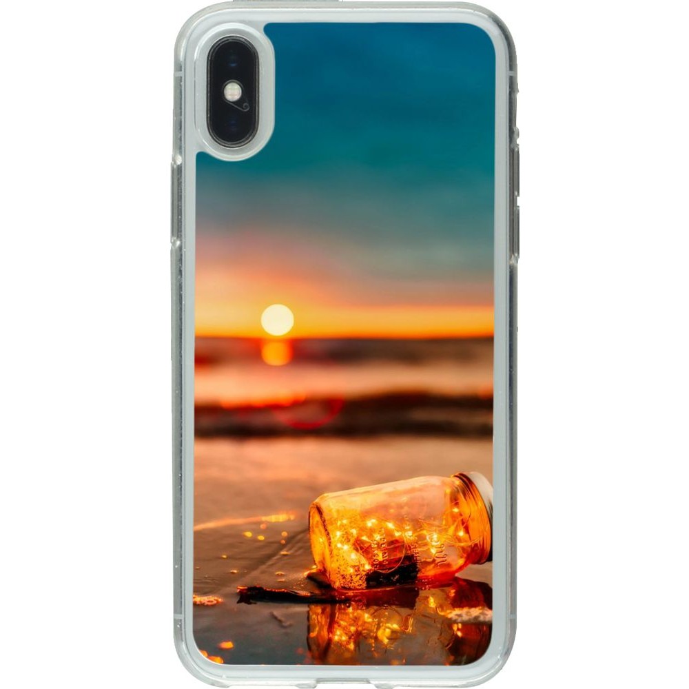 Coque iPhone X / Xs - Gel transparent Summer 2021 16