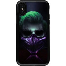 Coque iPhone X / Xs - Hybrid Armor noir Halloween 20 21
