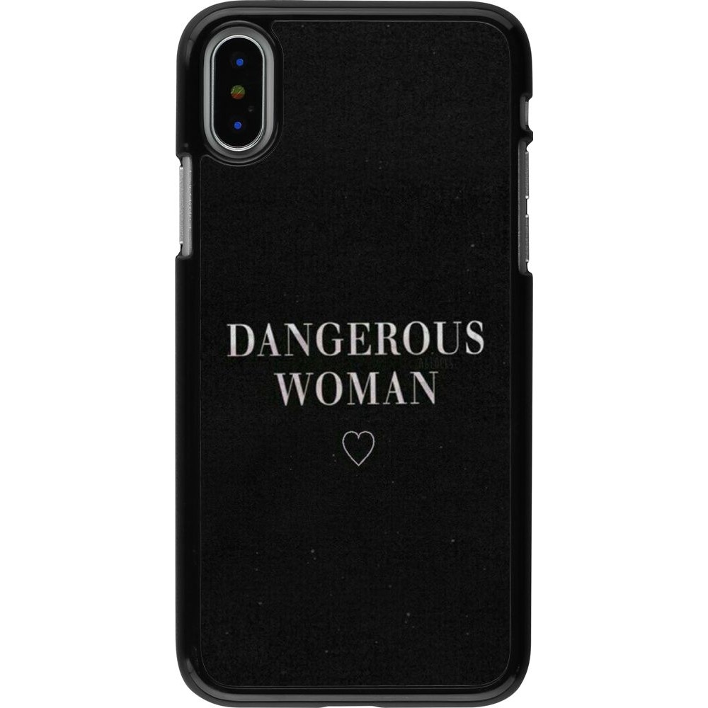 Coque iPhone X / Xs - Dangerous woman