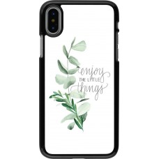 Coque iPhone X / Xs - Enjoy the little things