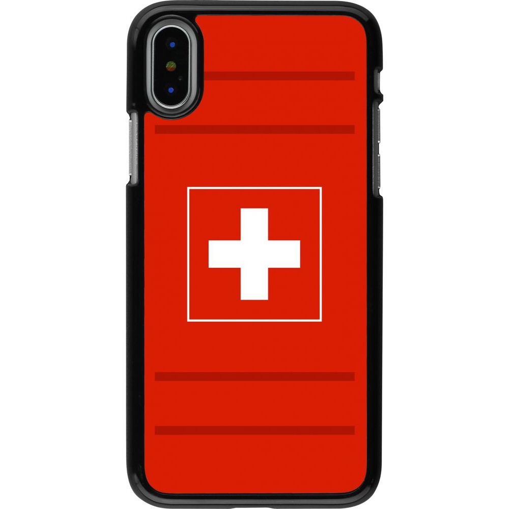 Coque iPhone X / Xs - Euro 2020 Switzerland