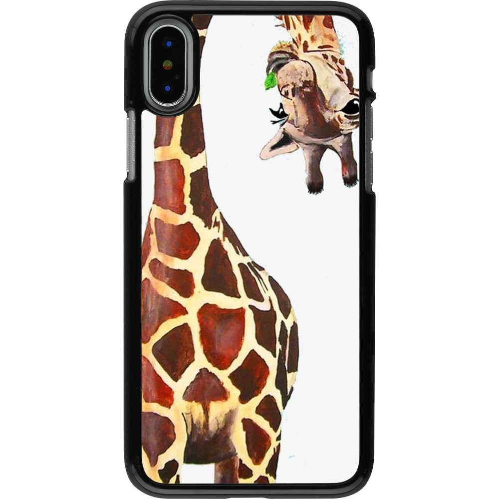 Coque iPhone X / Xs - Giraffe Fit