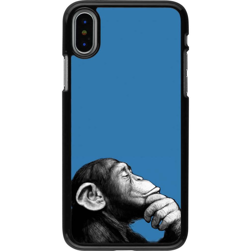 Coque iPhone X / Xs - Monkey Pop Art