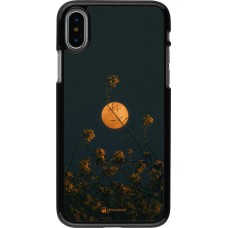 Coque iPhone X / Xs - Moon Flowers