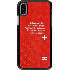 Coque iPhone X / Xs - Swiss Passport