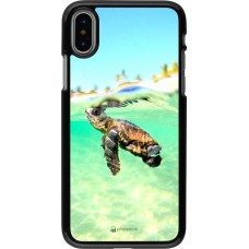 Coque iPhone X / Xs - Turtle Underwater