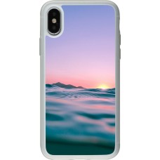 Coque iPhone X / Xs - Silicone rigide transparent Summer 2021 12