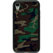 Coque iPhone XR - Hybrid Armor noir Camouflage 3