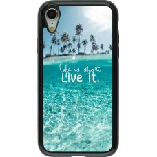 Coque iPhone XR - Hybrid Armor noir Summer 18 24