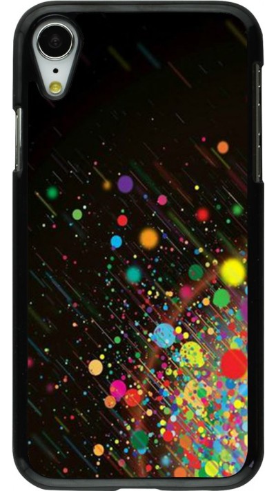 Coque iPhone XR - Abstract bubule lines