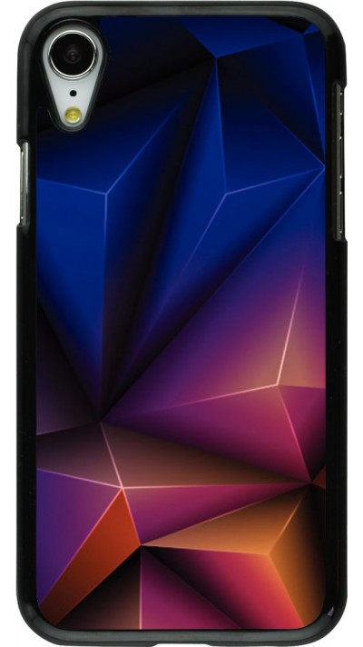 Coque iPhone XR - Abstract Triangles 