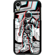 Coque iPhone XR - Anaglyph Astronaut