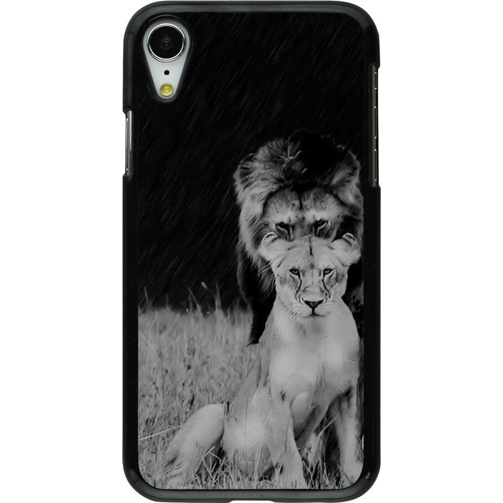 Coque iPhone XR - Angry lions