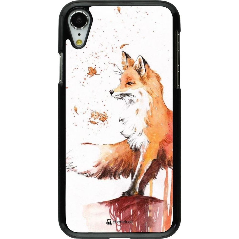 Coque iPhone XR - Autumn 21 Fox