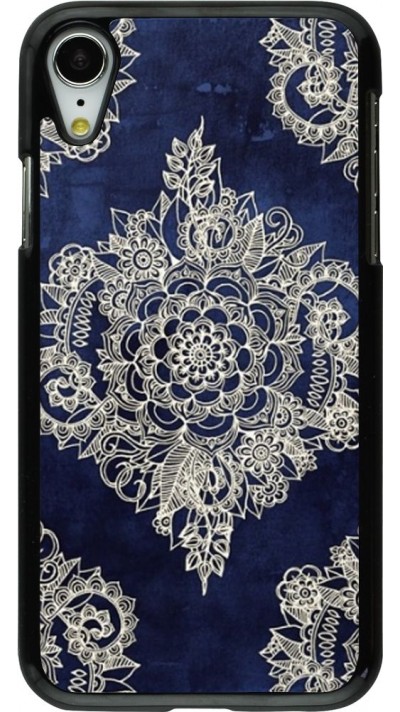 Hülle iPhone XR - Cream Flower Moroccan