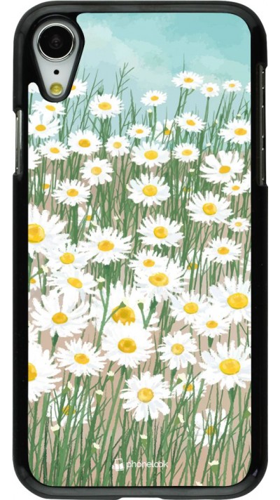 Hülle iPhone XR - Flower Field Art