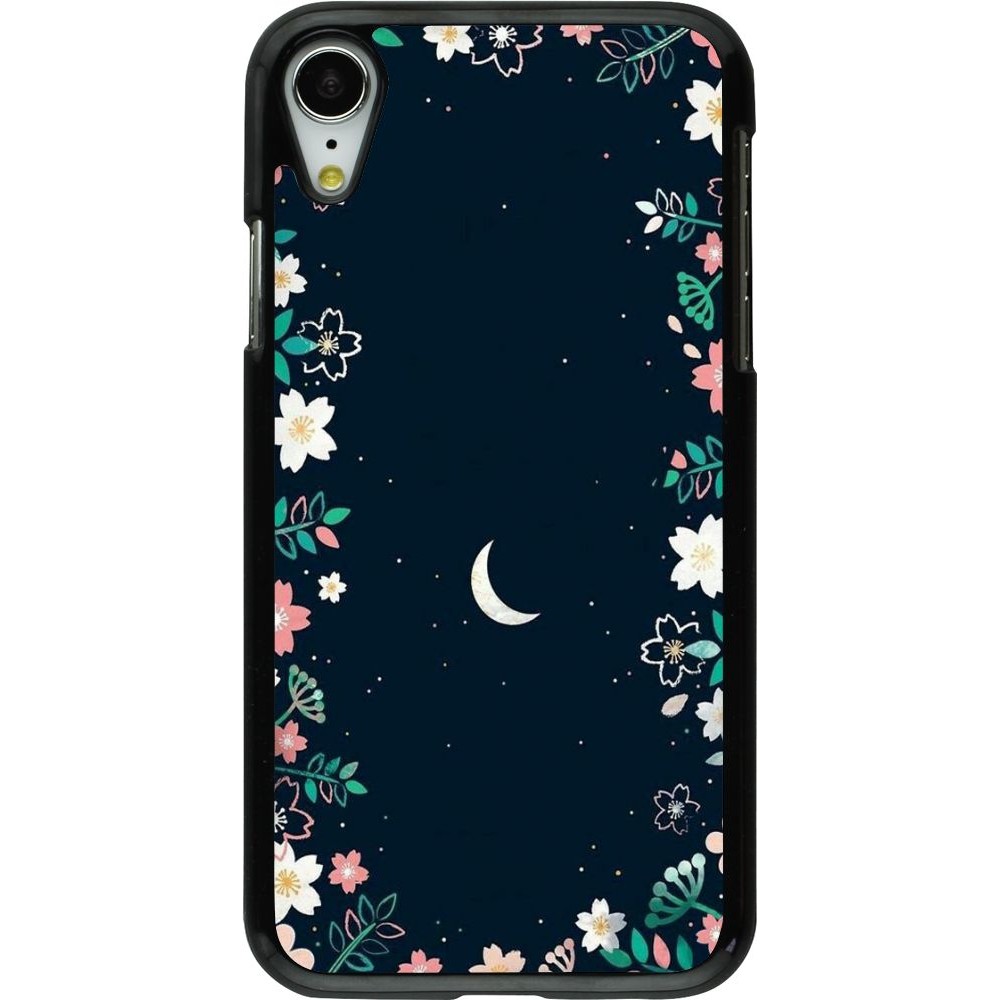 Coque iPhone XR - Flowers space