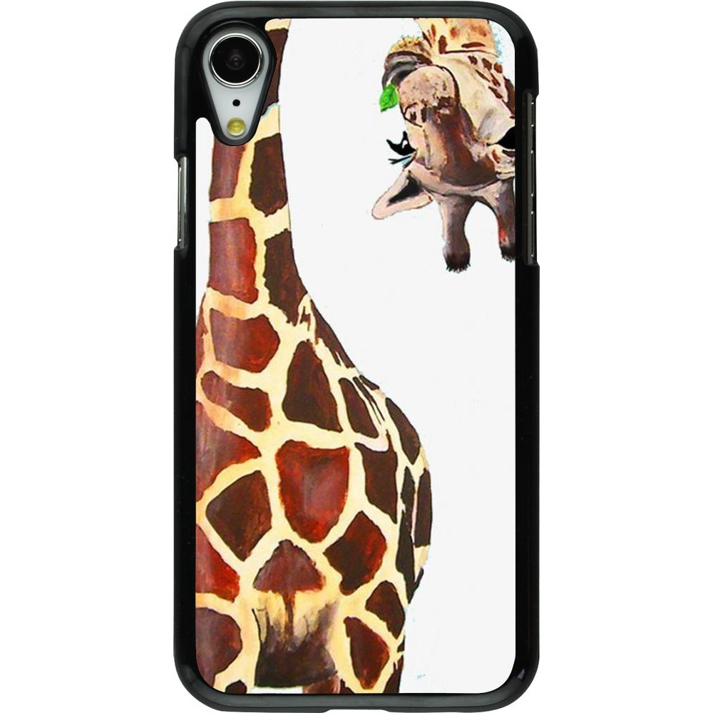 Hülle iPhone XR - Giraffe Fit