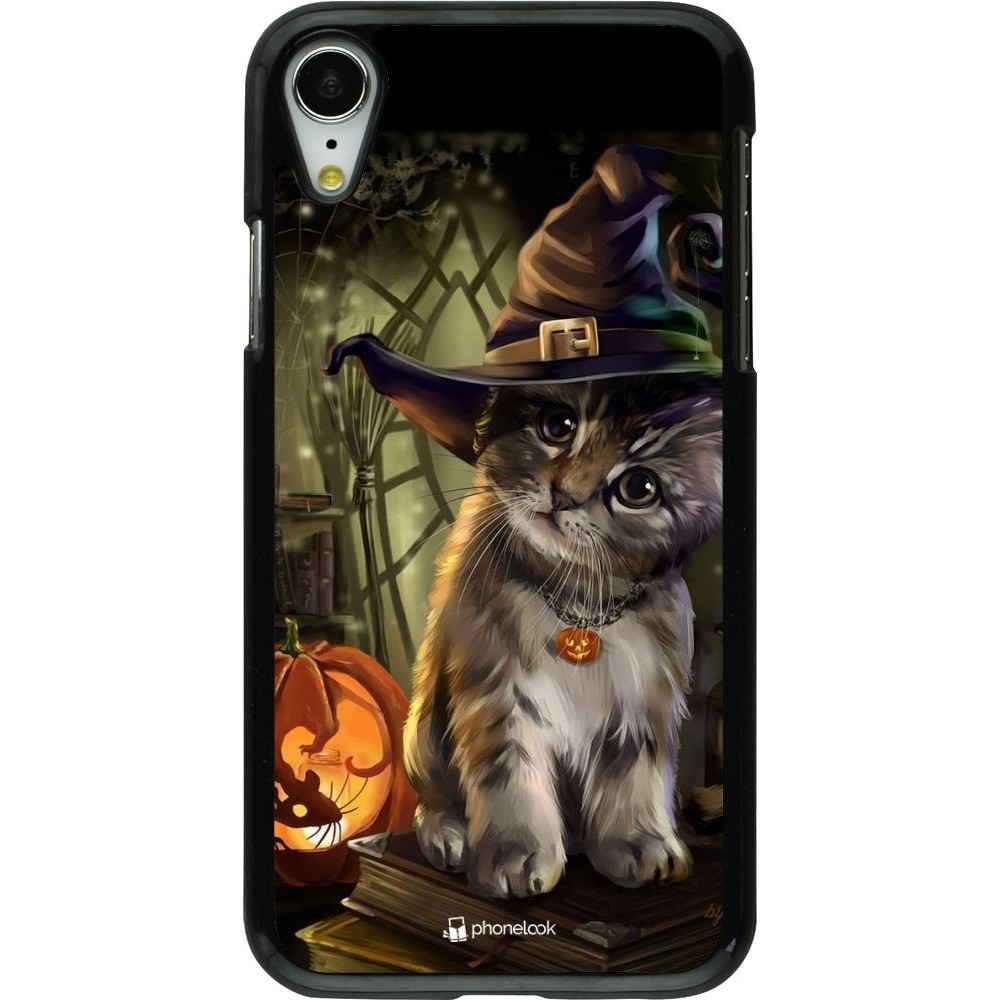 Coque iPhone XR - Halloween 21 Witch cat