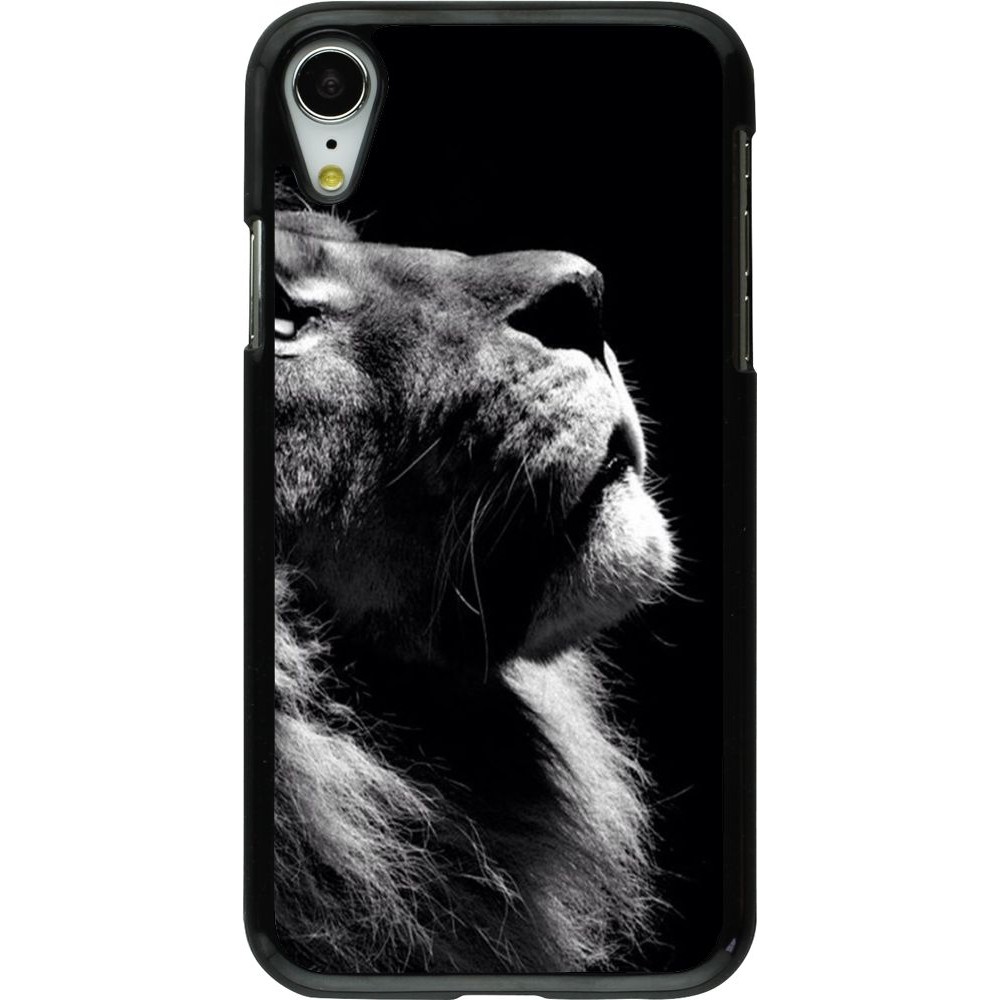 Coque iPhone XR - Lion looking up