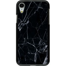 Coque iPhone XR - Marble Black 01
