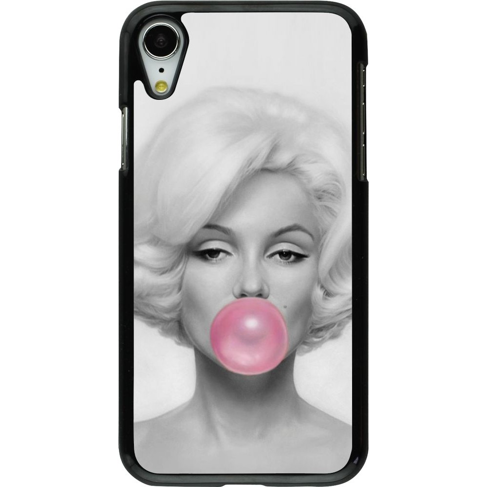 Hülle iPhone XR - Marilyn Bubble