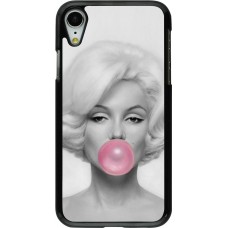 Coque iPhone XR - Marilyn Bubble