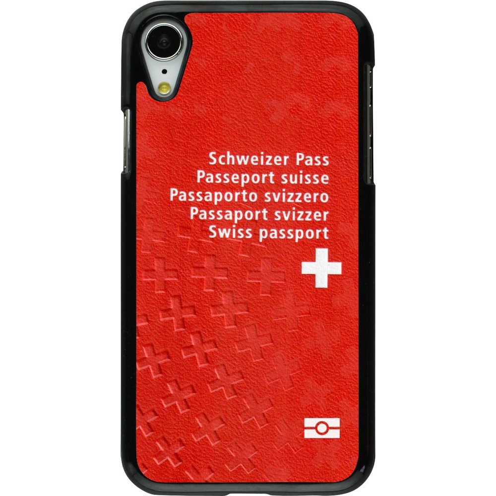 Coque iPhone XR - Swiss Passport