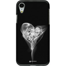 Coque iPhone XR - Valentine 2022 Black Smoke