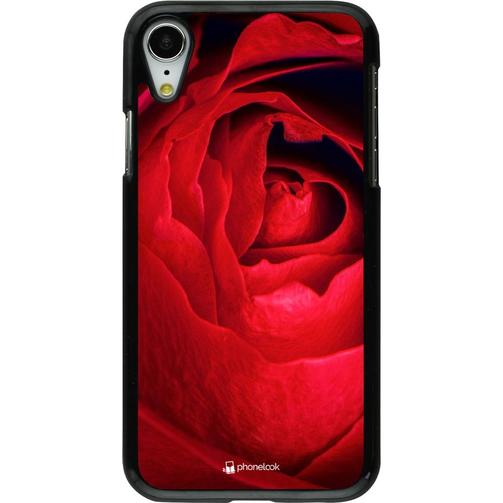 Coque iPhone XR - Valentine 2022 Rose