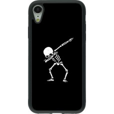Coque iPhone XR - Silicone rigide noir Halloween 19 09